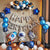 Zestaw Balonów Urodzinowych Kosmos Astronauta z Banerem Happy Birthday