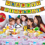 Zestaw Urodzinowych Balonów Super Mario Balony na Urodziny+Topery+Banner