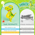 Zestaw dla dzieci DINOZAURY bańki mydlane + puzzle FIGURKI 3D owady