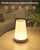 Bonsery Dotykowa Lampka Stołowa LED 13 kolorów 3 Tryby - Bezprzewodowa 15 cm