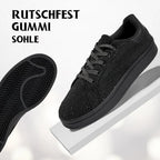 Damskie Sneakersy Lekkie Sportowe ELEGANCKIE Czarne z Cyrkoniami