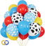 Balony Dekoracyjne Party 68szt  Kolorowe Wzory Chmurki Bluey Zestaw
