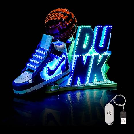 Zestaw oświetlenia LED do Nike Dunk 43008 – efekt WOW bez klocków Główne zdjęcie produktu