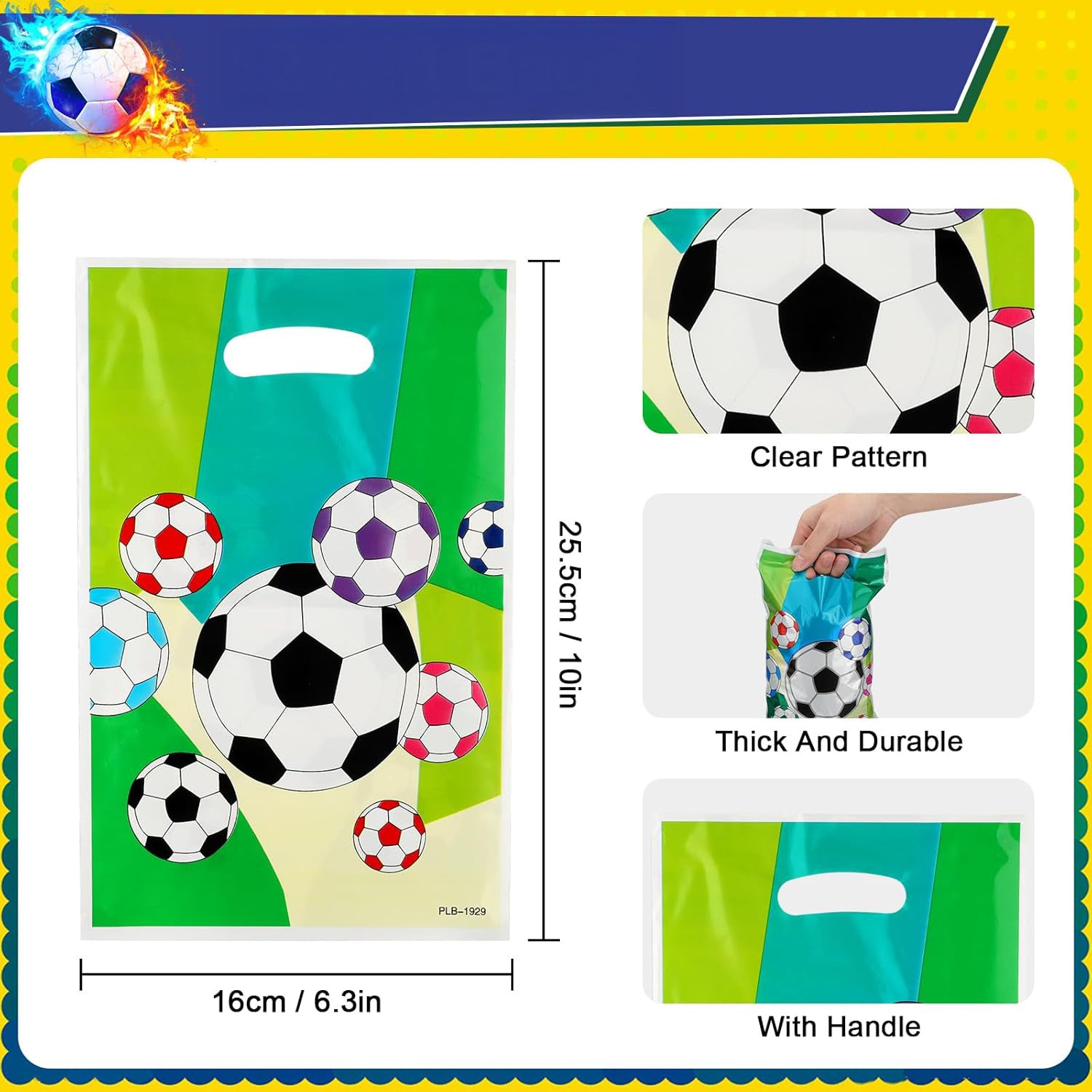 Zestaw Zabawek Dla Piłkarzy pilkarskie Upominki Zabawki na Imprezę Dla Gości Torebki Drugie zdjęcie produktu