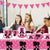 Imprezowa Jednorazowa Zestaw Urodzinowy Zastawa Talerze Kubki Barbie 10 gości