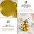 Platera na Ciasto Muffinki Babeczki Tekturowa w kolorze Złotym + Foremki na Muffinki + Ozdoby