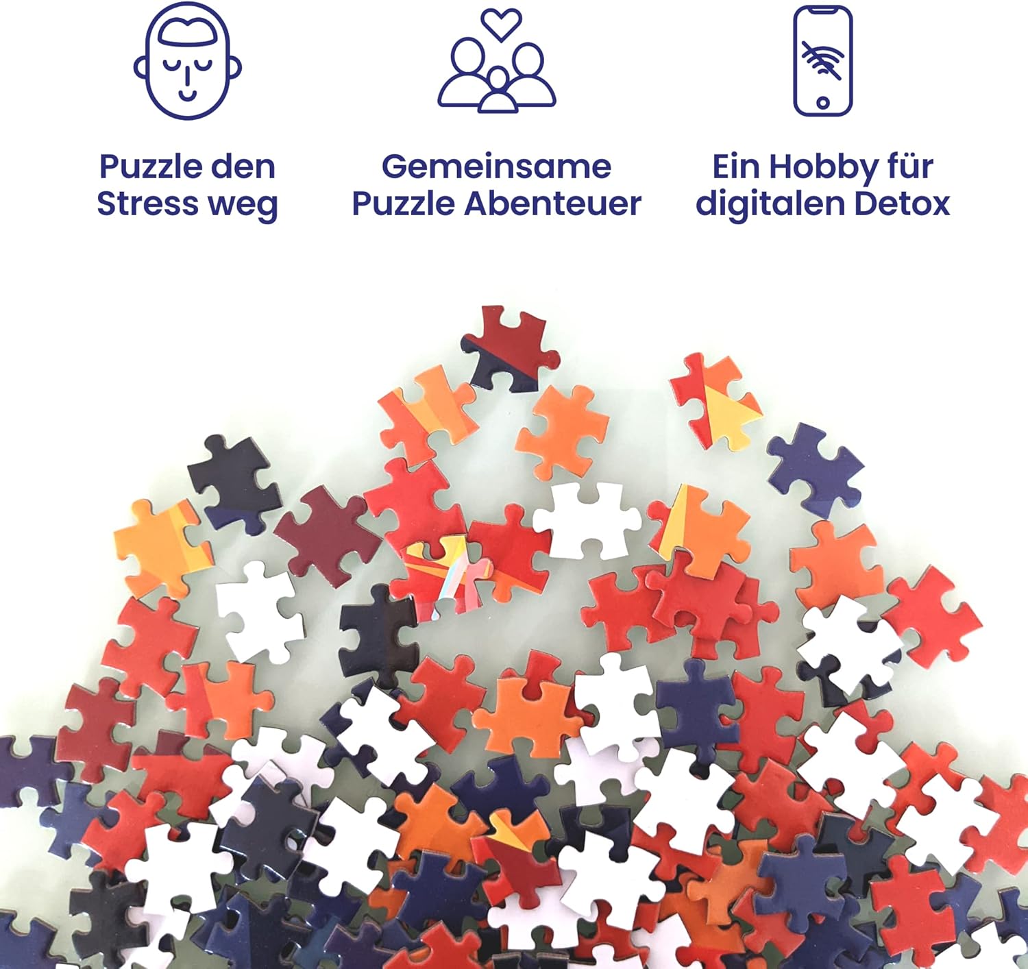 Puzzle Kolorowe dla Dzieci / Dorosłych Bardzo Trudne Gradient FoxFinity 1000el