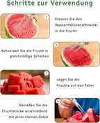 Nóż, Krajalnica do Cięcia Abruza w Kostkę Drylownica do melona Porcjowacz
