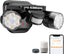 Lampa reflektor LED z czujnikiem ruchu WiFi Alexa Google IP65 inteligentna lampa zewnętrzna