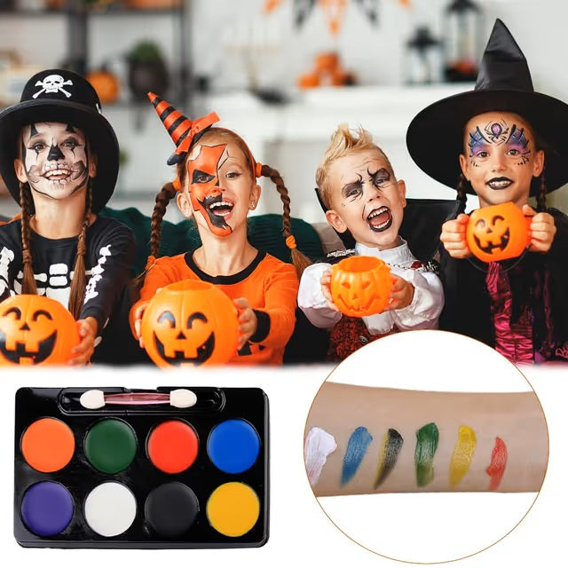 Zestaw do Makijażu Halloween Krew Blizny Lateks Farby do charakteryzacji