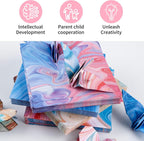 Papier Origami Kolorowy Pastelowy z Nadrukiem dla dzieci