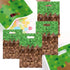 Torebki Torby na słodycze Prezenty Cukierki Upominki Urodziny dla Dzieci 10 szt Minecraft