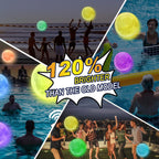 Piłka Plażowa Basenowa Świecąca LED 16 Kolorów Na Plażę Basen do Ogrodu