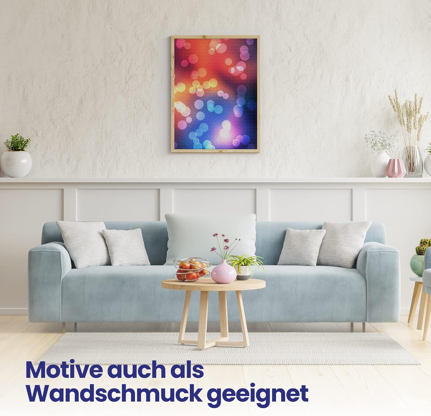 Puzzle Kolorowe dla Dzieci / Dorosłych Bardzo Trudne Gradient FoxFinity 1000el