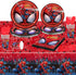Zestaw Urodzinowy Imprezowy Spiderman Talerze Kubki Widelce Obrus 10 osób