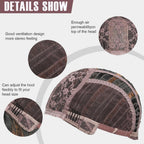 Peruka Brązowe Kręcone Włosy Do Ramion Naturalne Blond Pasemka Cosplay