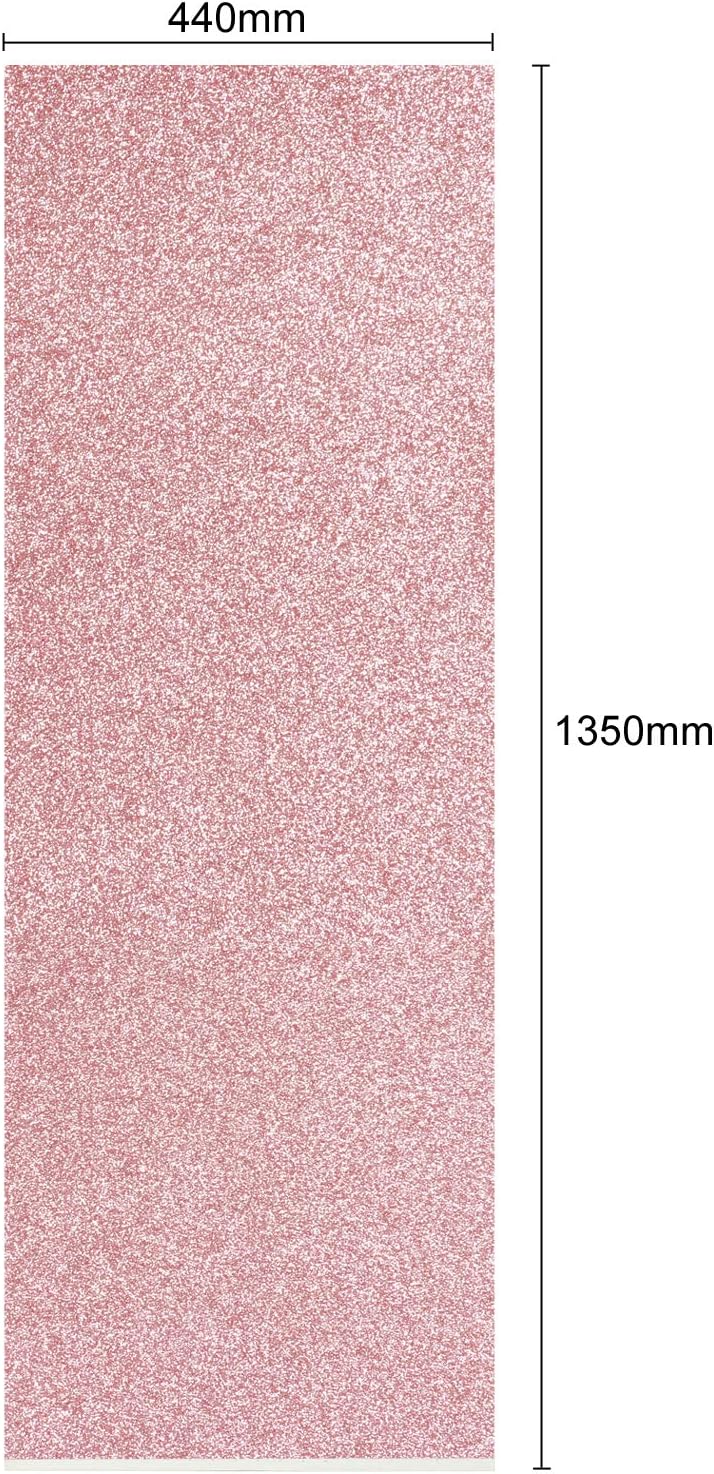 Samoprzylepna tapeta okleina Różowa Brokatowa Błyszcząca dekoracyjna do mebli ścian