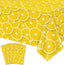 Obrus Cytryny Letni Żółty 220×130 cm Dekoracyjny Na Stół Imprezowy