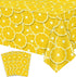 Obrus Cytryny Letni Żółty 220×130 cm Dekoracyjny Na Stół Imprezowy