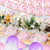 Imprezowa Jednorazowa Zestaw Urodzinowy Zastawa Talerze Kubki Balony Motylki 12 gości