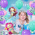 Zestaw Balonów z Syrenką Balony Fioletowe Turkusowe Dziewczęce
