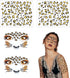 Tatuaże tymczasowe panterka leopard face body art impreza 6 arkuszy