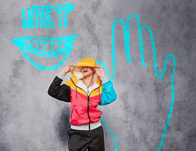 Kurtka Młodzieżowa TWITCH Damska Męska Lekka Wiatrówka Wiatroodporna - Vintage