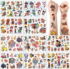 ZESTAW Tatuaży PSI PATROL Tatuaże dla Dzieci Zmywalne Wodne 10 arkuszy