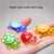 Mini żółwiki z żywicy świecące w nocy Fluorescencyjne żółwie miniaturowe 25szt
