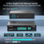 NICGIGA GS0410P Switch PoE 5-port Gigabit 4x PoE+ 78W Plug&Play VLAN
