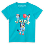 Bluey i Bingo - T-Shirt Koszulka z Imieniem - Różne Kolory - BLUE02