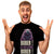 Koszulka Męska T-Shirt Bóbr Bober z Bobrem Filmik Mem - Czarna - S-2XL BOBER01