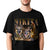 Personalizowana Koszulka Bawełniana Bootleg z Twoim Psem Rap Retro Vintage T-Shirt ze zdjęciami Psa Pupila