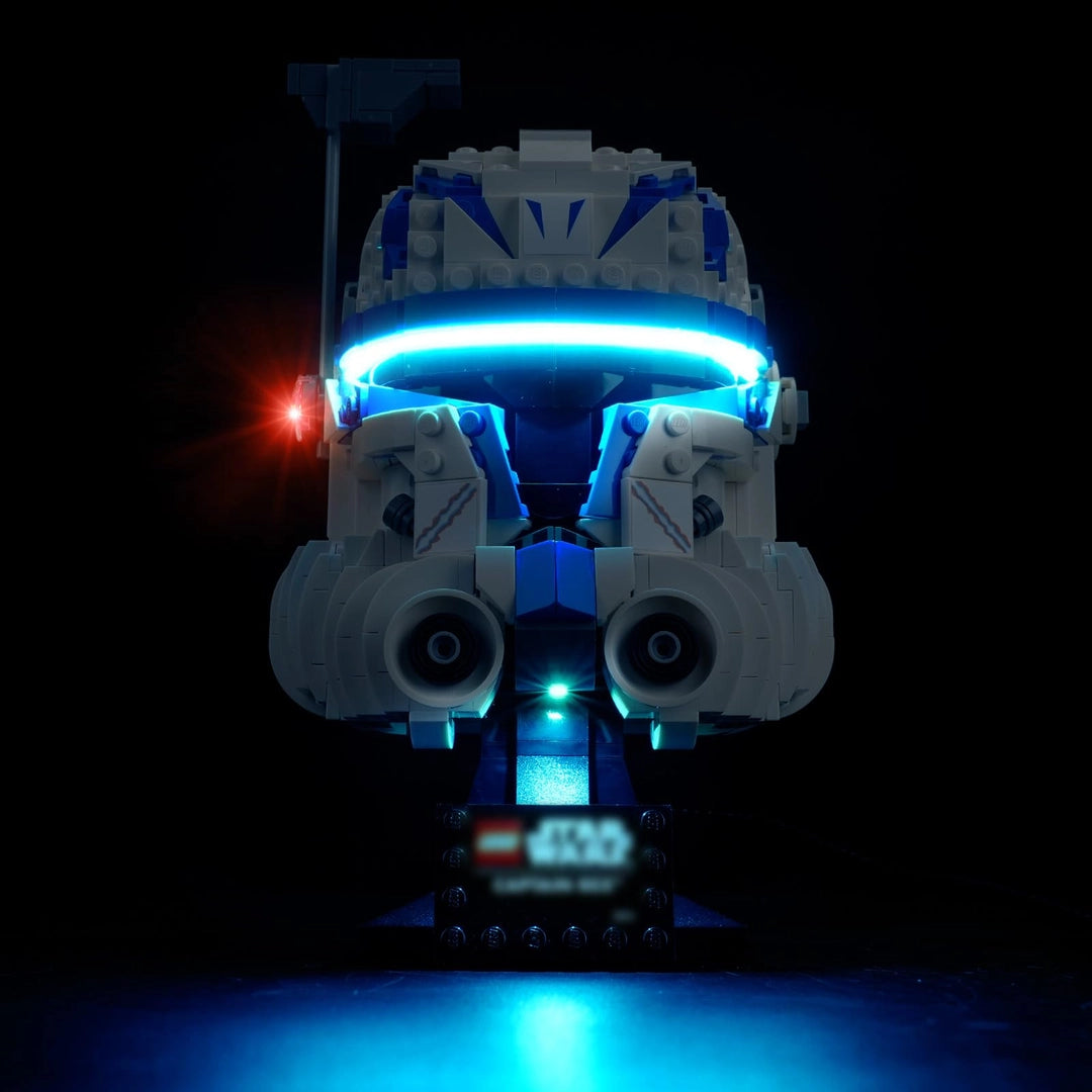 Zestaw podświetlenia LED do LEGO Star Wars Hełm Kapitana Rexa 75349