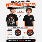 Personalizowana Koszulka z Cyfrą Imieniem na Urodziny Piłkarska dla Fana Piłki Nożnej Dziecięca - 26_23