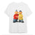 Koszulka Męska T-Shirt - Sąsiedzi Pat & Mat - Czarna lub Biała - S-2XL D005