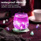 Mini lampki Diody LED wodoodporne fioletowe 10 szt. do dekoracji balonów i wazonów