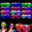 Okulary Imprezowe Na Imprezę LED Świecące Kolorowe Neonowe Festival Party