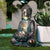 Figura ogrodowa Budda z podświetleniem LED – dekoracja zen 40 cm