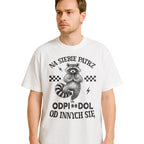 Koszulka Damska Męska Młodzieżowa T-Shirt Śmieszna Na Prezent OVERSIZE S-2XL