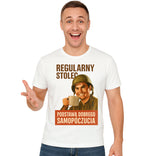 Koszulka Męska Damska Młodzieżowa T-Shirt Śmieszna Tekst Retro - Regularny Stolec S-2XL