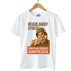 Koszulka Męska Damska Młodzieżowa T-Shirt Śmieszna Tekst Retro - Regularny Stolec S-2XL