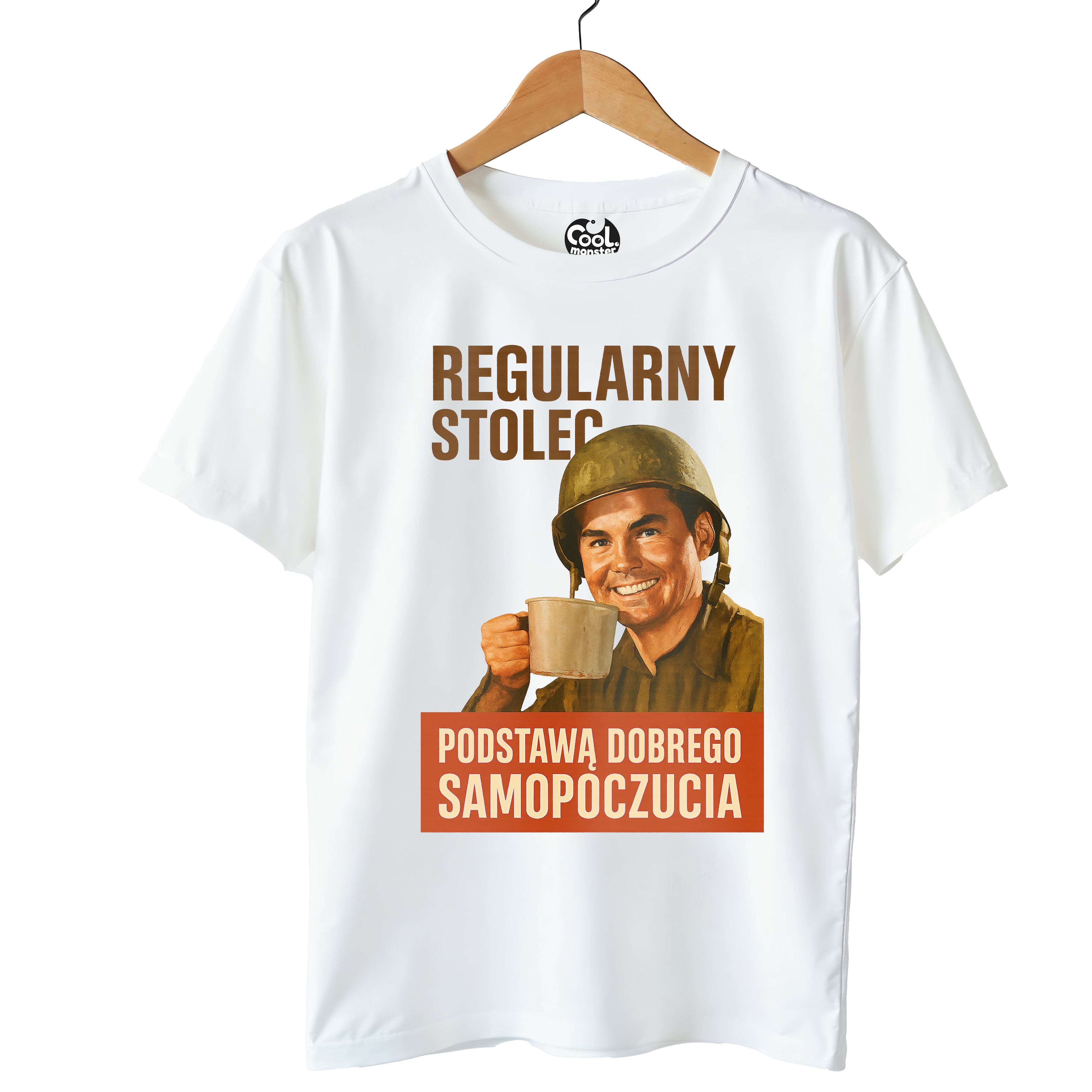 Koszulka Męska Damska Młodzieżowa T-Shirt Śmieszna Tekst Retro - Regularny Stolec S-2XL