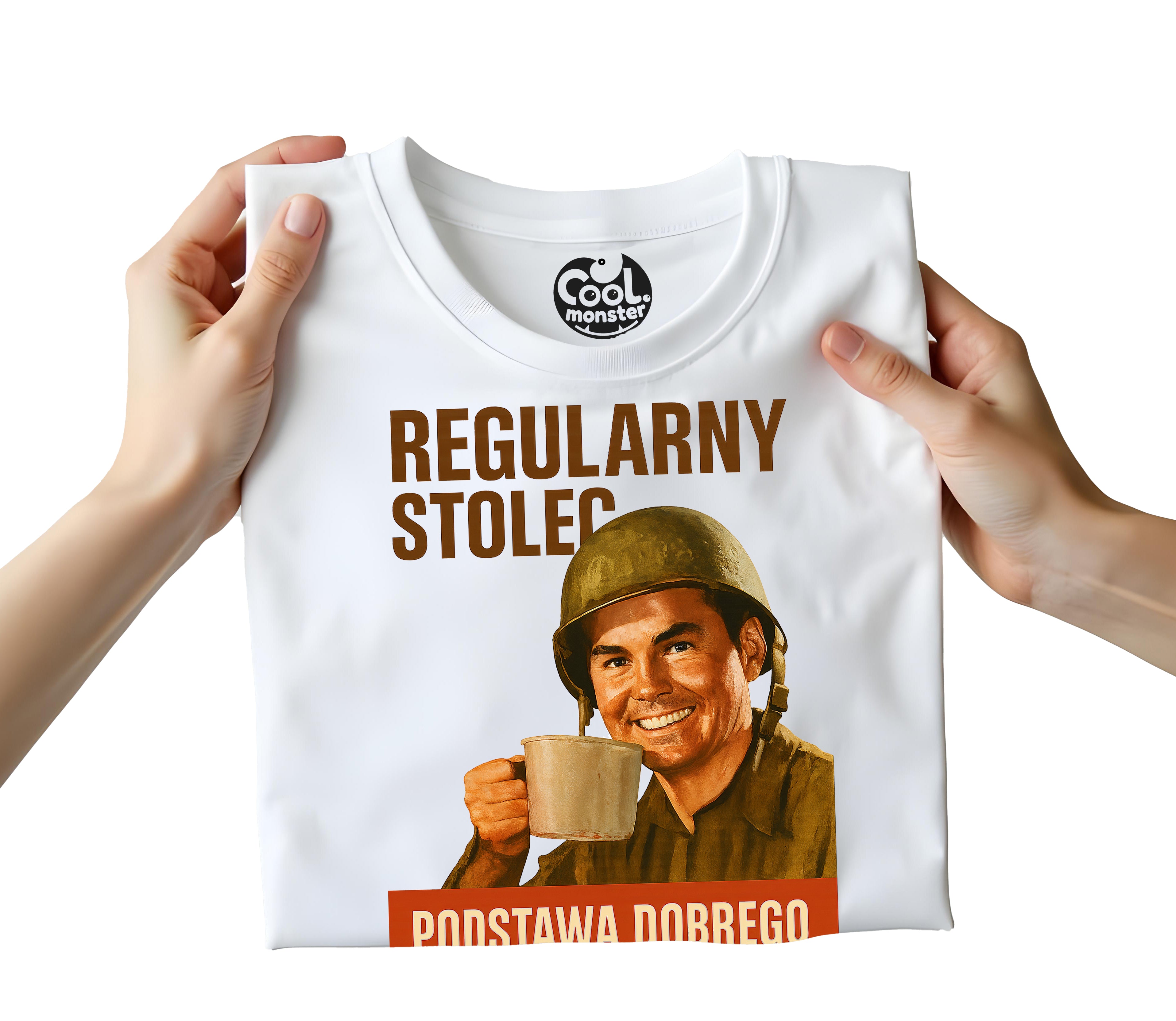 Koszulka Męska Damska Młodzieżowa T-Shirt Śmieszna Tekst Retro - Regularny Stolec S-2XL