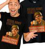 Koszulka Męska Damska Młodzieżowa T-Shirt Śmieszna Tekst Retro - Regularny Stolec S-2XL