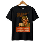 Koszulka Męska Damska Młodzieżowa T-Shirt Śmieszna Tekst Retro - Regularny Stolec S-2XL