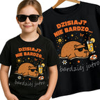Kapibara Capybara T-Shirt Koszulka Dziecięca śmieszny Motyw Biała lub Czarna E10