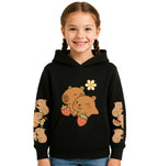 Kapibara Bluza z kapturem Bawełniana Kangurka - Dla Dzieci z Kapibarą Capybara