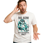 E16 Koszulka Męska T-Shirt Śmieszna Na Prezent dla Taty Męża Chłopaka Męża z Nosaczem