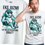 E16 Koszulka Męska T-Shirt Śmieszna Na Prezent dla Taty Męża Chłopaka Męża z Nosaczem